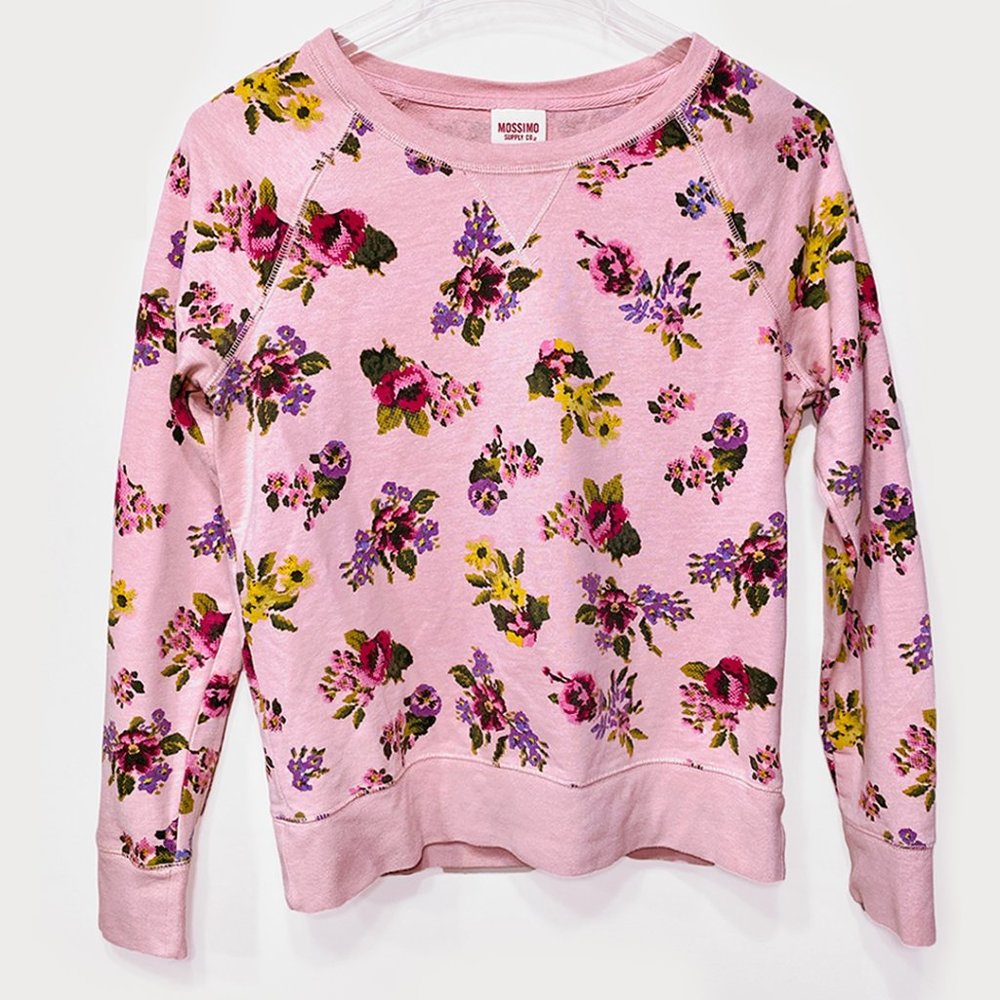 Floral Pink Sweatshirt by Mossimo Supply Co